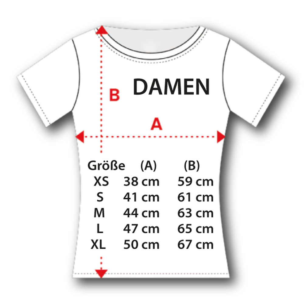 T-Shirts Damen Größen