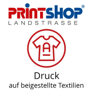 Druck auf betgestellte Textilien, Printshop Landstraße, Titelbild